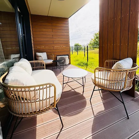 Apartment Pratum Pink&blue Ogrod Taras Prywatny Pomost Mikolajki (Mragowo)
